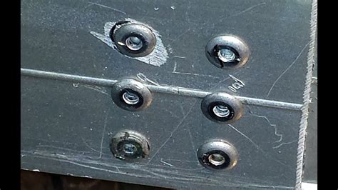 how to remove rivets from sheet metal|easiest way to remove rivets.